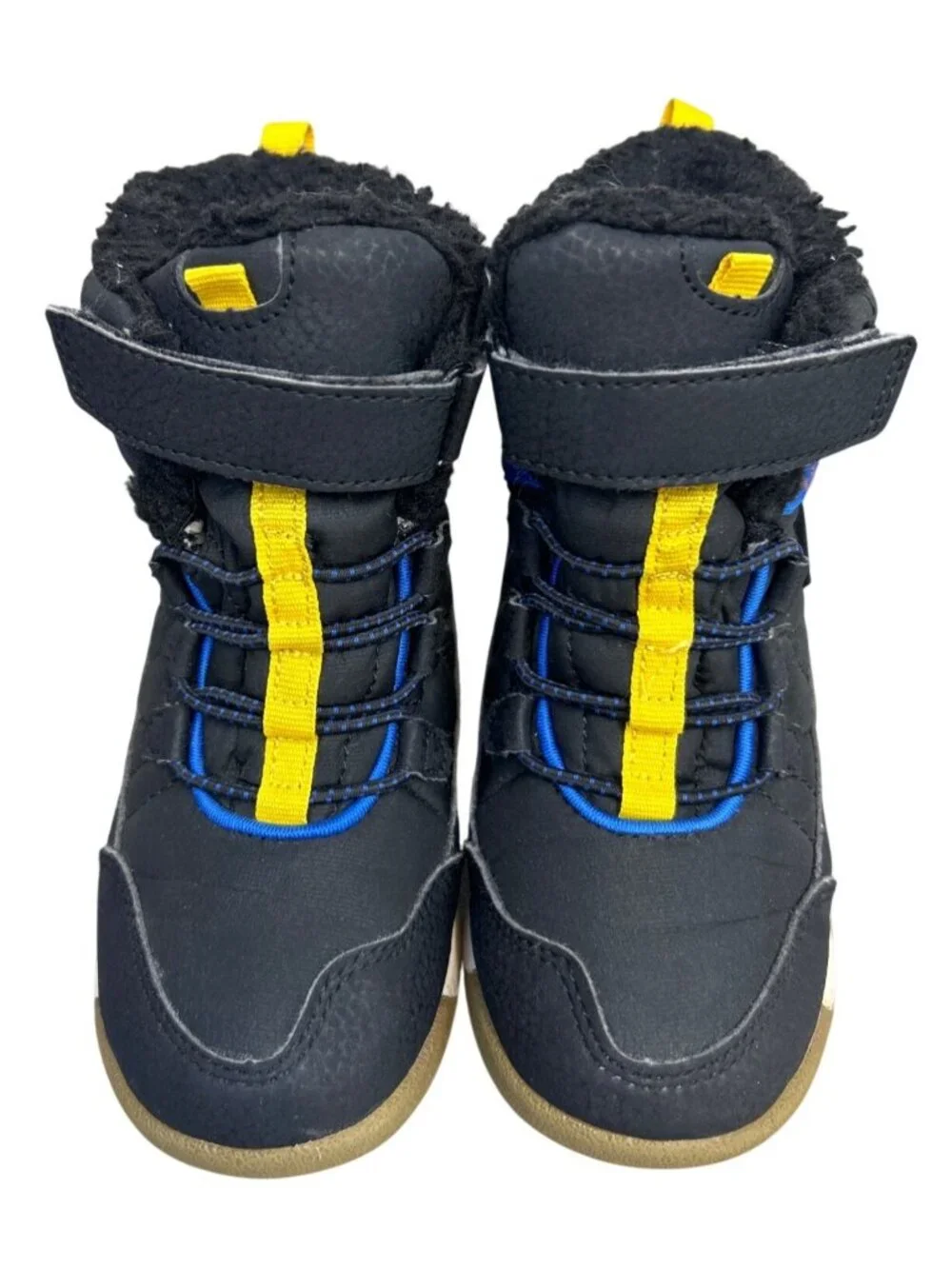 Merrell Kids Snow Crush 3.0 Jr Boots 9M Black Blue Waterproof Insulated Winter
